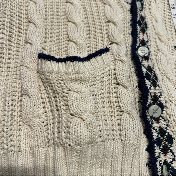 Chaps Ralph Lauren VINTAGE Vest With Amazing Detail size L - Picture 5 of 9